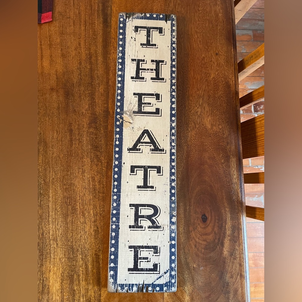 Theatre sign